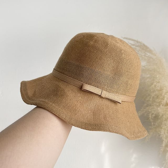 Bow Plain Hat Bucket