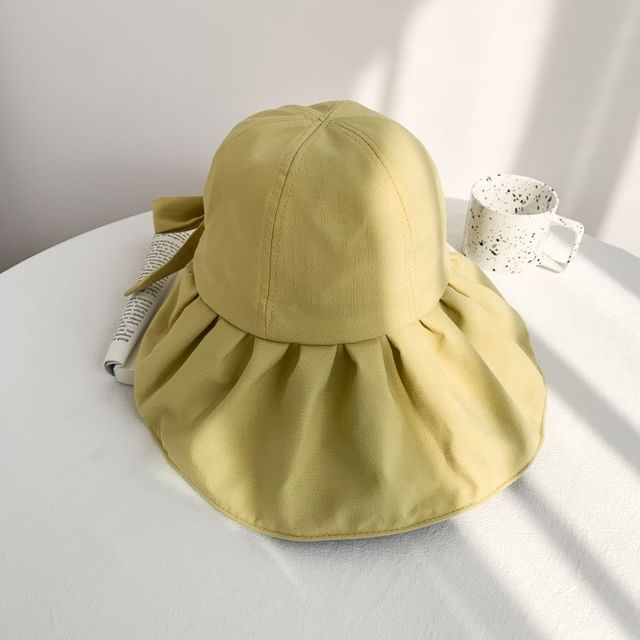 Ruched Hat Plain Sun