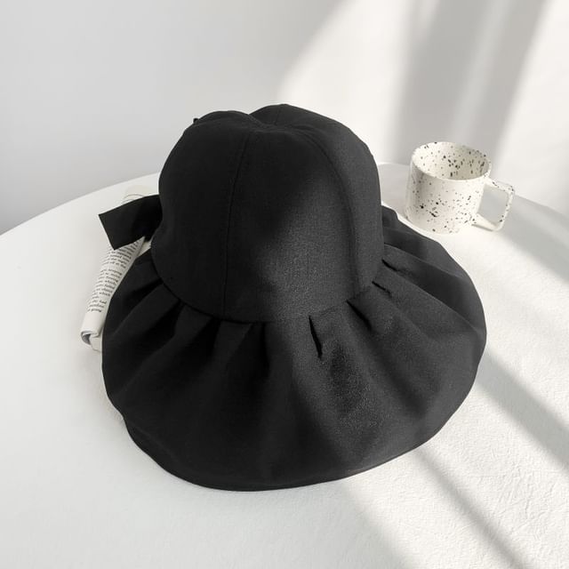 Ruched Hat Plain Sun