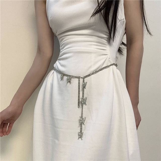Butterfly Alloy Waist Chain