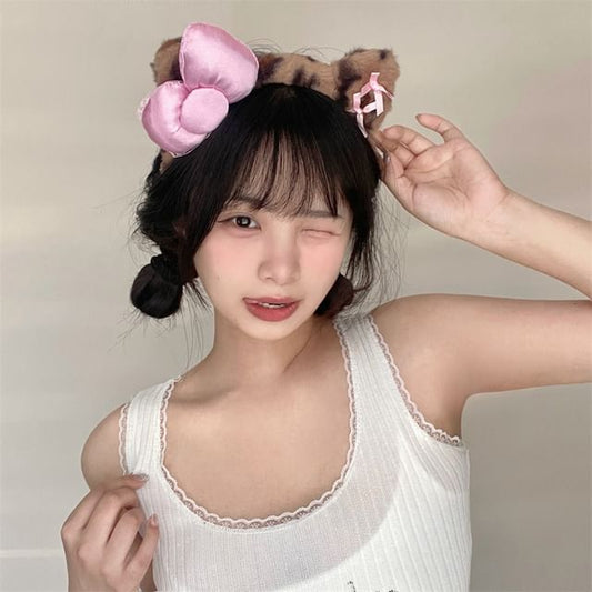 Cat Ear Face Wash Headband (Various Designs)