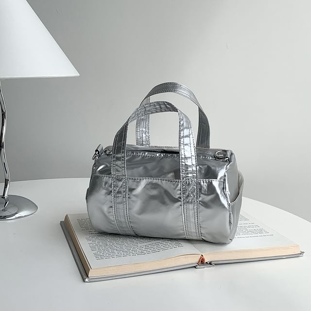 Bag Crossbody Top Handle Nylon Plain