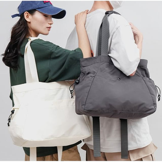 Bag Plain Tote Zip