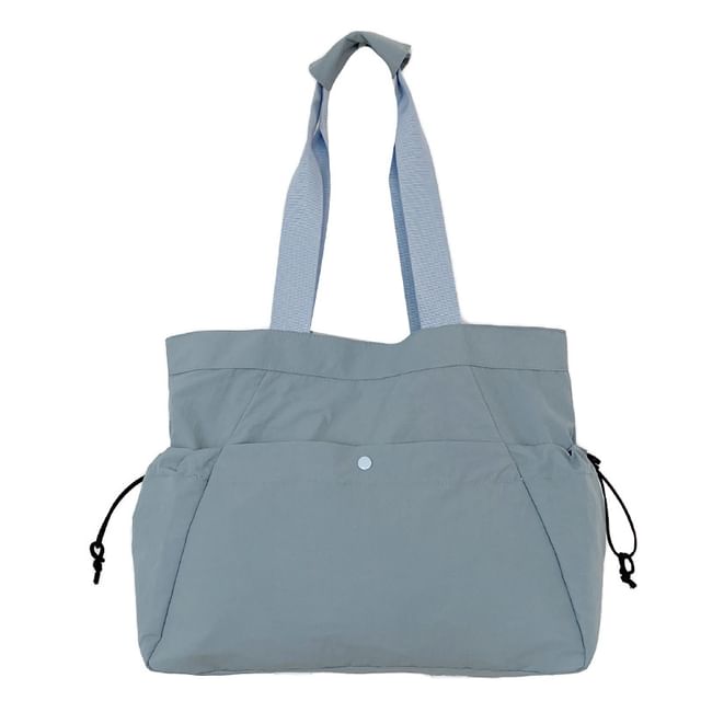 Bag Plain Tote Zip