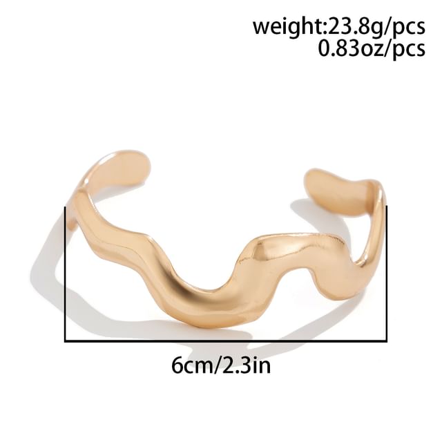 Wavy Alloy Choker (Various Designs)