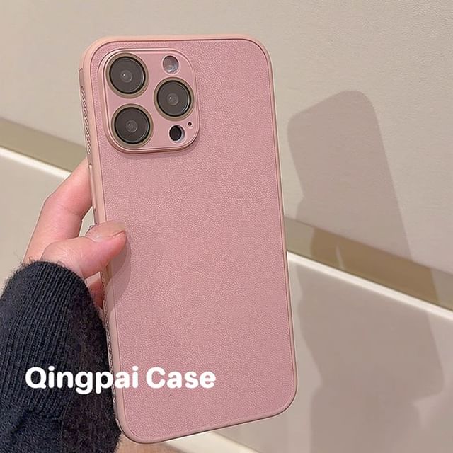 Plain Phone Case - iPhone 15 Pro Max / 15 Pro / 15 / 14 Pro Max / 14 Pro / 14 / 13 Pro Max / 13 Pro / 13 / 12 Pro Max / 12 Pro / 12