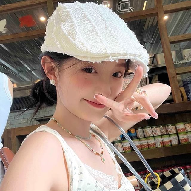 Newsboy Cap Textured