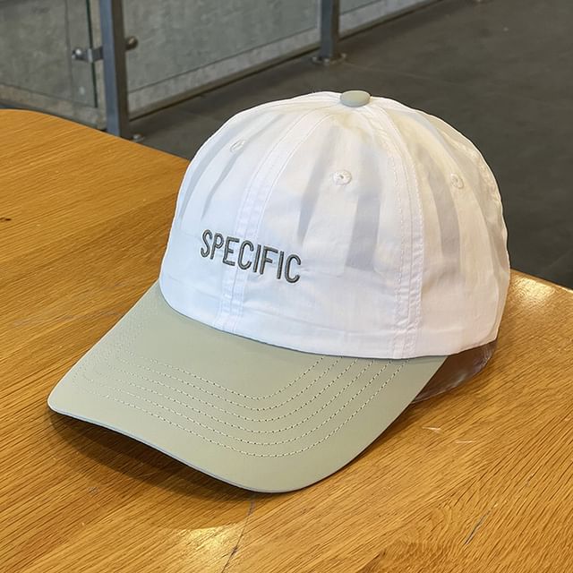 Lettering Cap Baseball