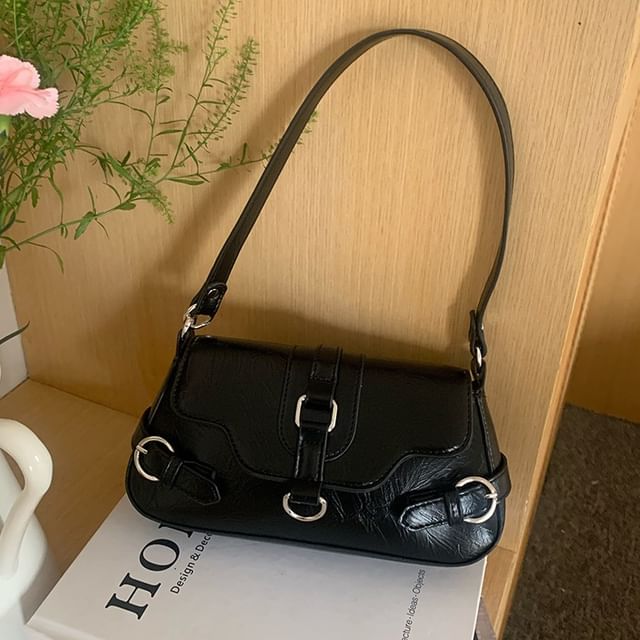 Bag Buckled Shoulder Flap