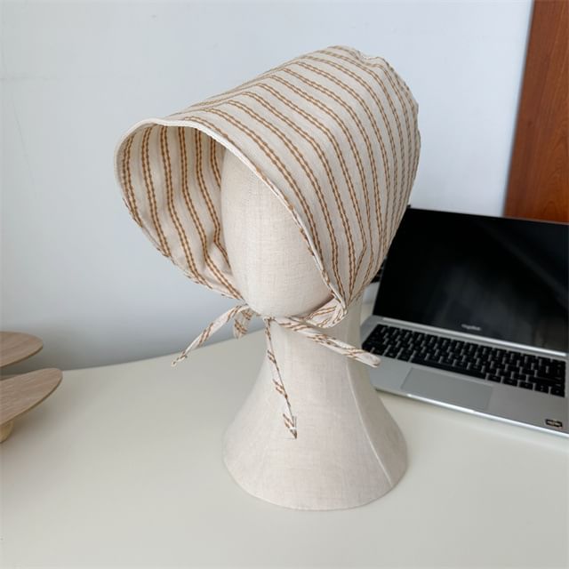 Bonnet Hat Striped