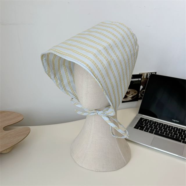 Bonnet Hat Striped