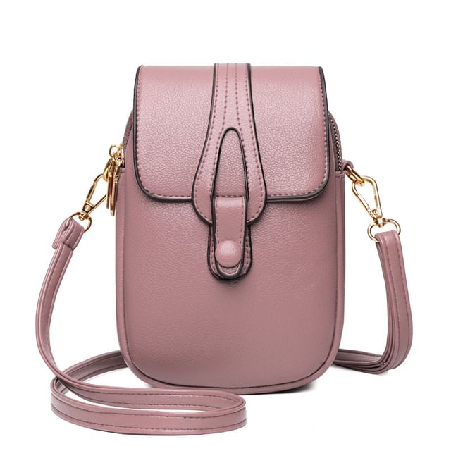 Flap Bag Leather Crossbody Faux