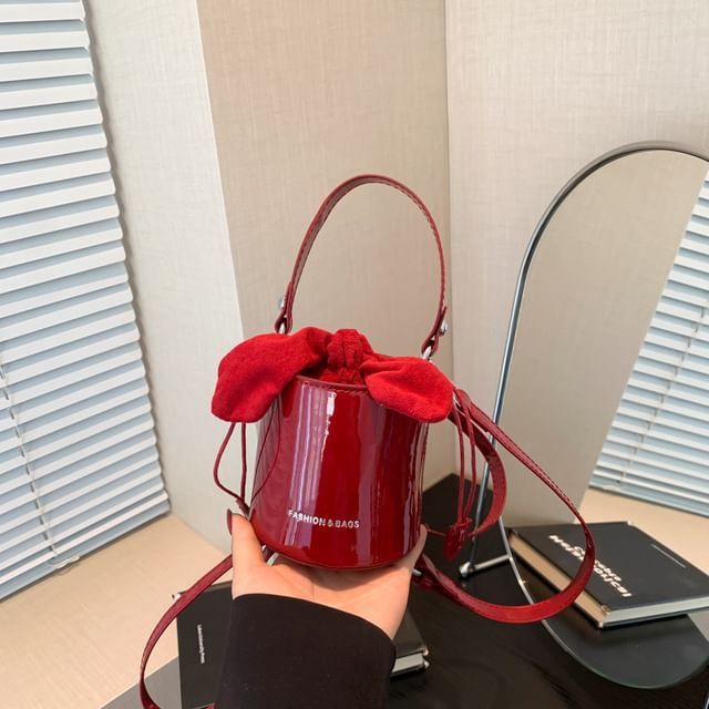 Bucket Bag Leather Faux
