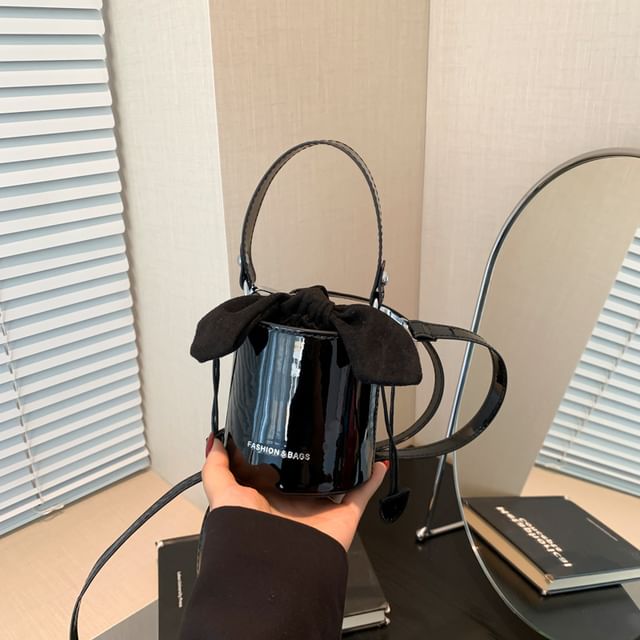 Bucket Bag Leather Faux