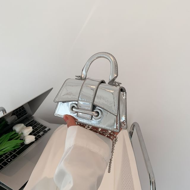 Beaded Bag Crossbody Flap Strap