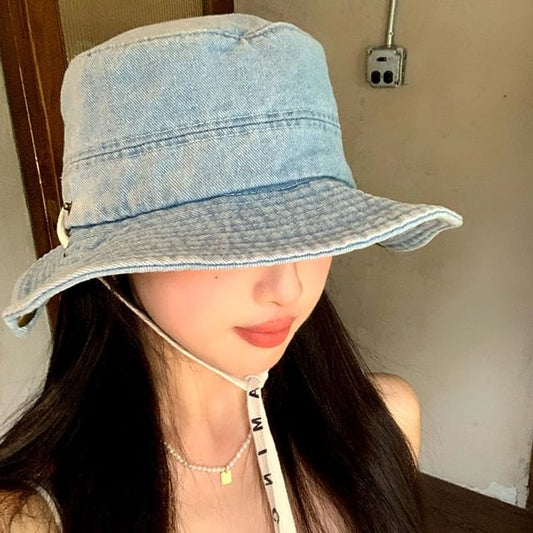 Denim Hat Bucket