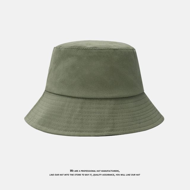 Plain Bucket Hat