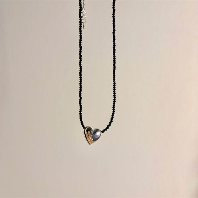 Heart Beaded Necklace