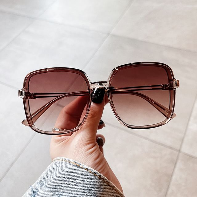 Frame Square Sunglasses Oversized