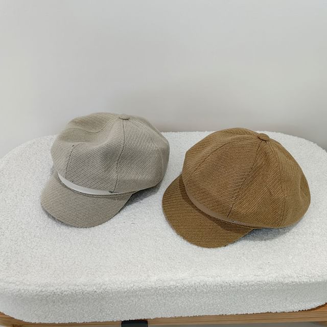 Newsboy Belt Cap Lettering