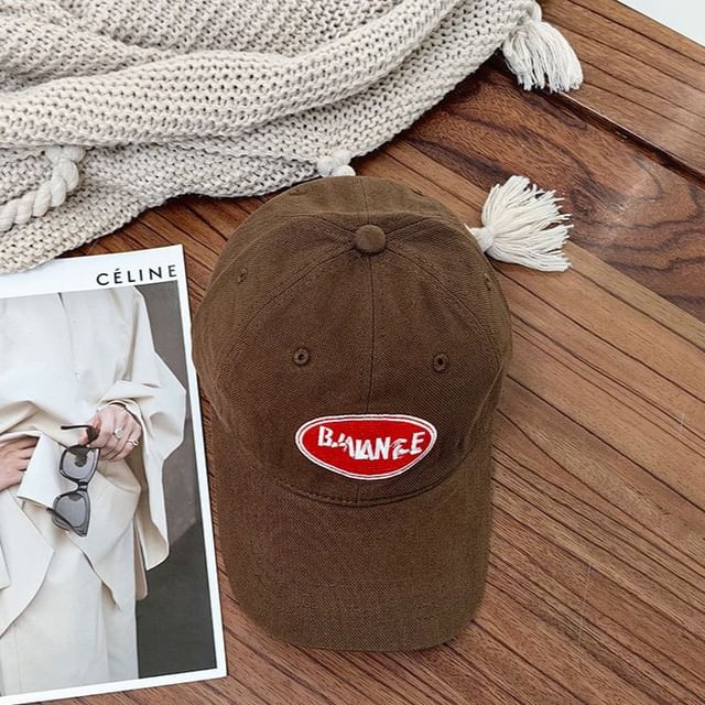 Baseball Applique Cap Lettering