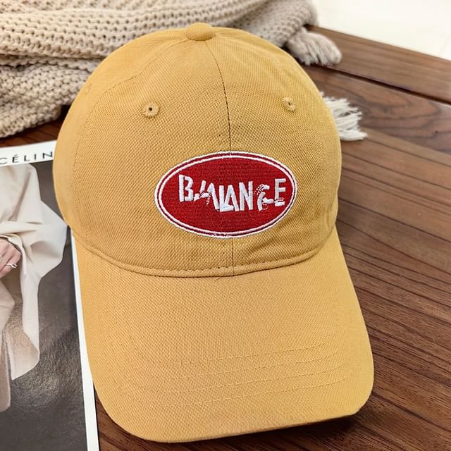 Baseball Applique Cap Lettering