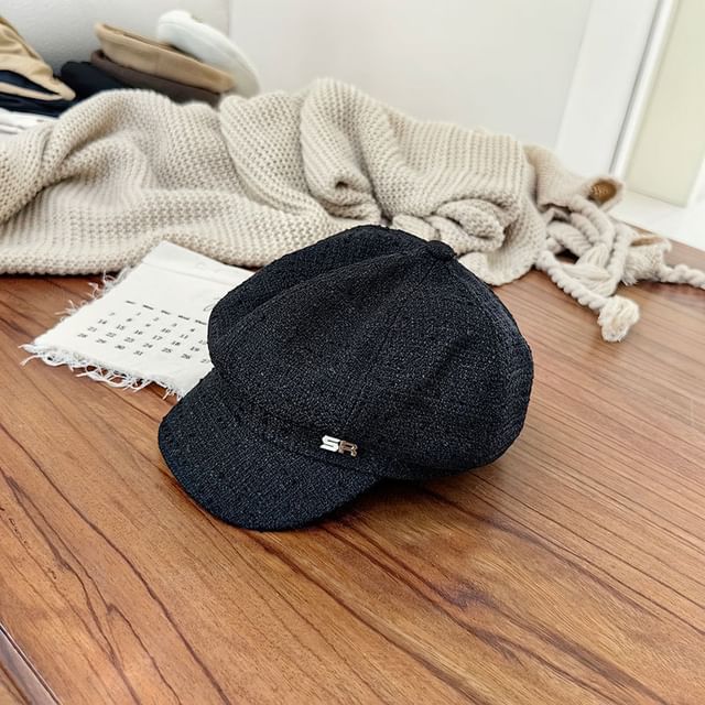 Newsboy Metal Cap Lettering