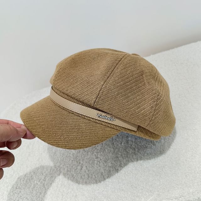 Newsboy Belt Cap Lettering