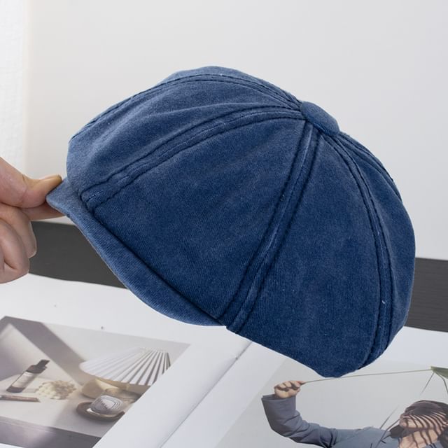 Newsboy Cotton Vintage Washed Cap