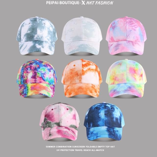 Dye Baseball Cap Tie