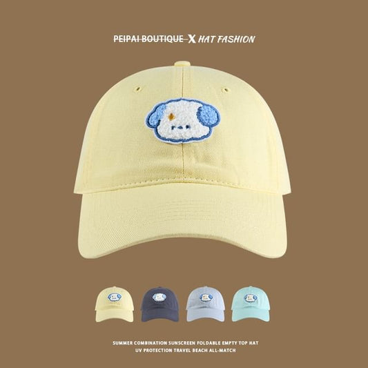 Baseball Dog Cap Embroidered