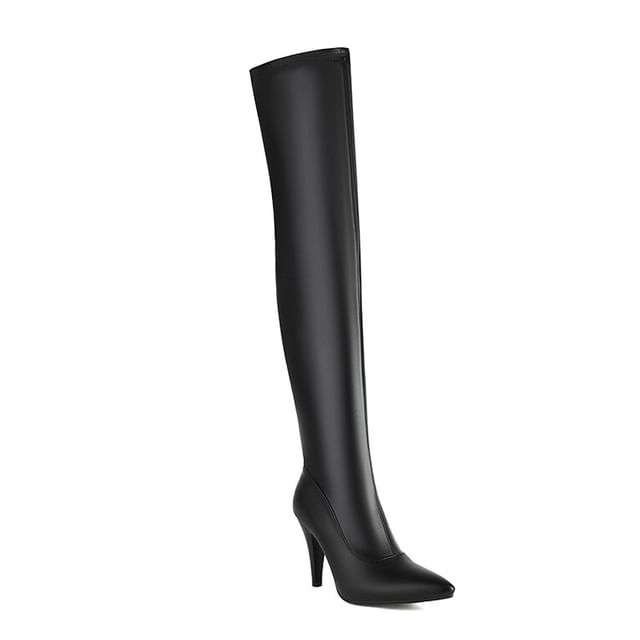 Boots Heel Over-the-Knee High Sock