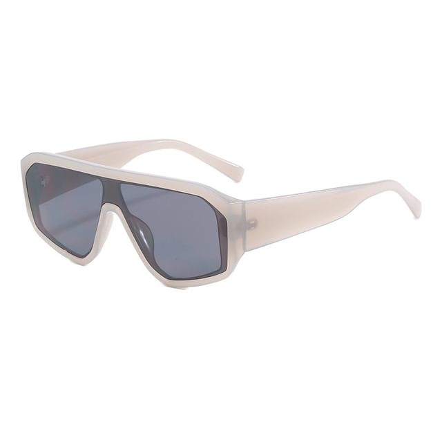 Frame Futuristic Square Y3K Sunglasses