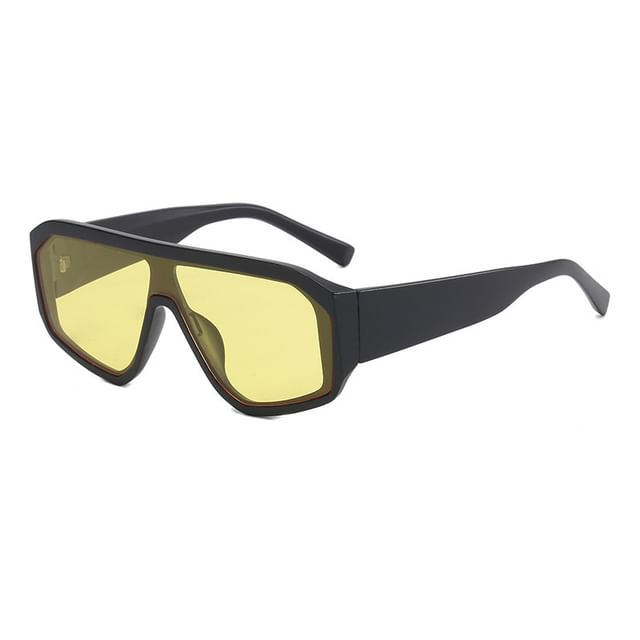 Frame Futuristic Square Y3K Sunglasses