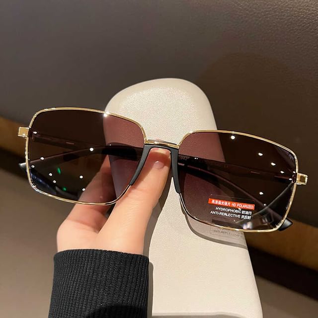 Rectangle Frame Sunglasses