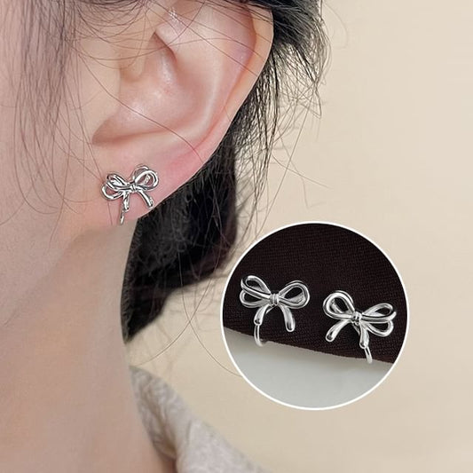 Earring Bow On Clip