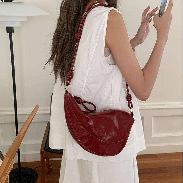 Faux Leather Bag Crossbody