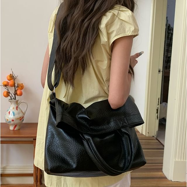 Tote Faux Bag Leather Crossbody