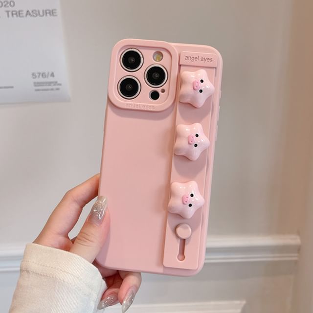 Phone Case Pig Strap