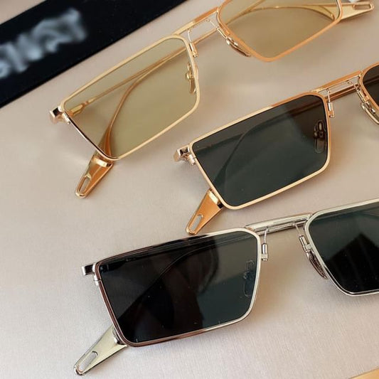 Square Metal Sunglasses Frame