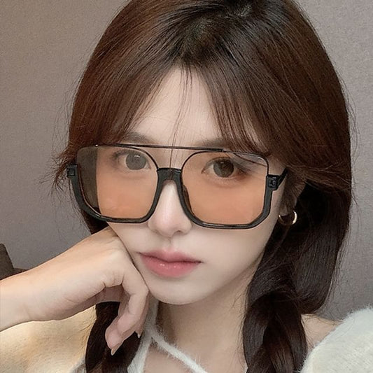 Oversized Frame Sunglasses Square