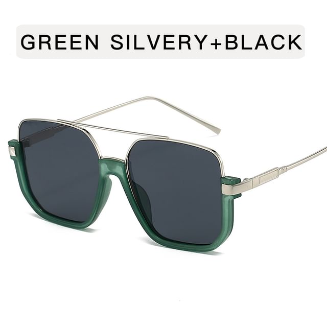 Oversized Frame Sunglasses Square