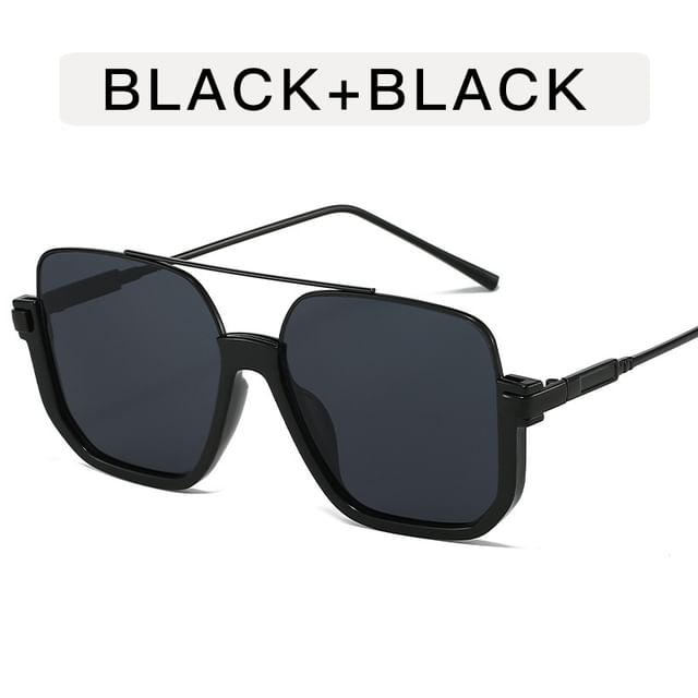 Oversized Frame Sunglasses Square