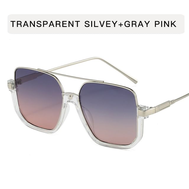 Oversized Square Frame Sunglasses