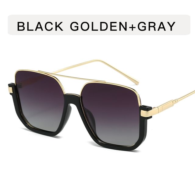 Oversized Square Frame Sunglasses