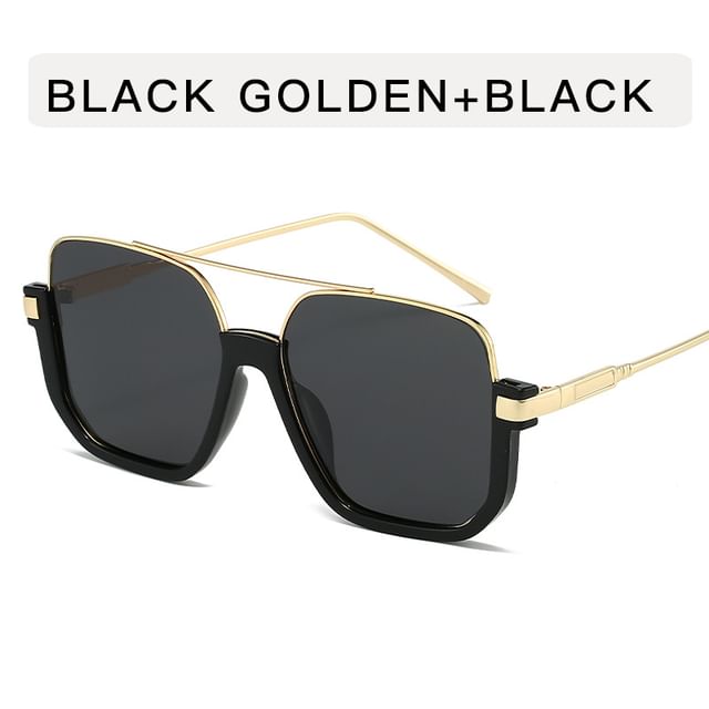 Oversized Square Frame Sunglasses
