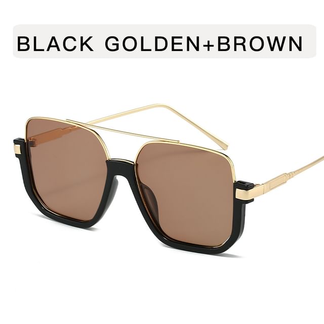 Oversized Square Frame Sunglasses