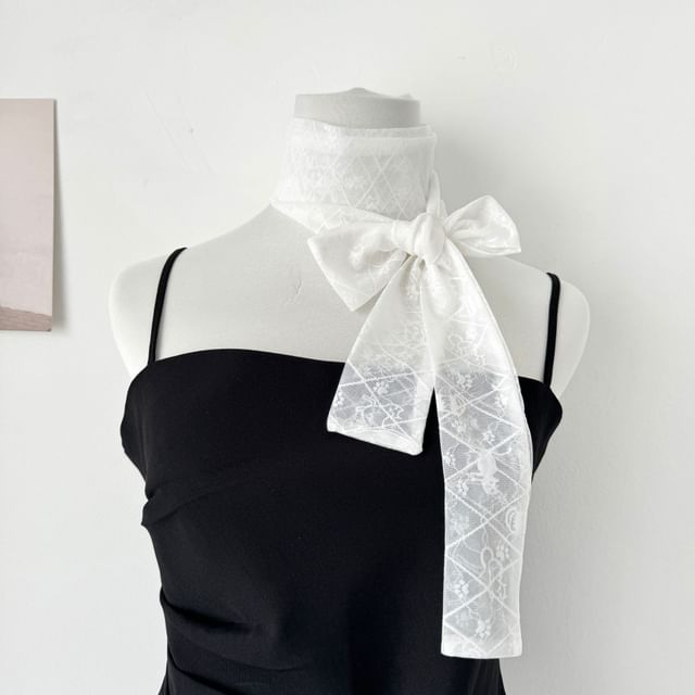 / Hair Scarf (Various Lace Designs) Tie