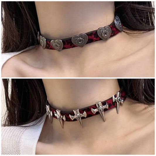 Metal Accent Choker