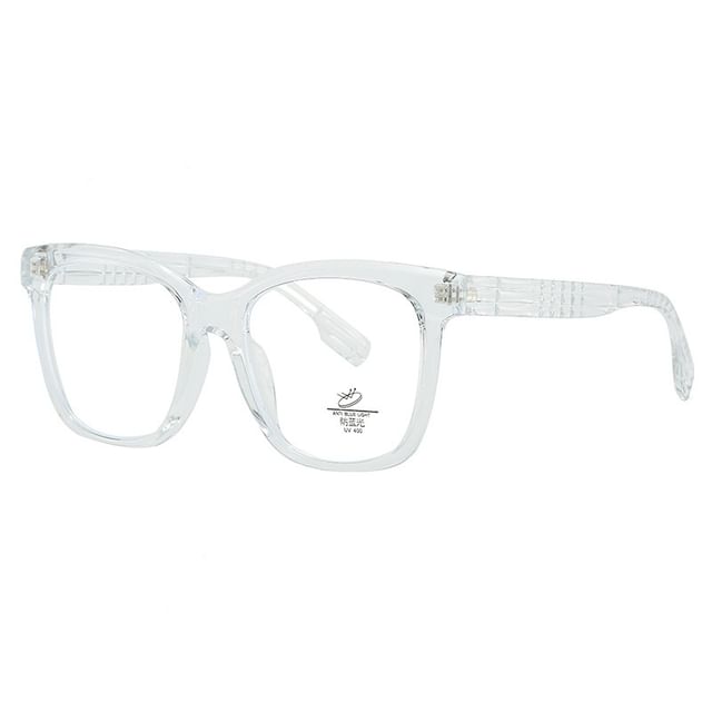 Glasses Blocking Light Blue Frame Square